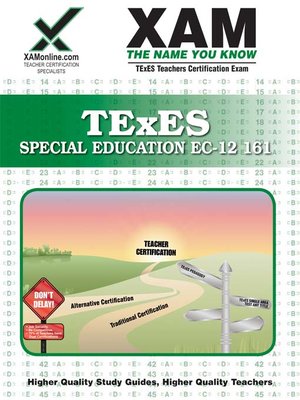 cover image of TExES Special Education EC-12 161